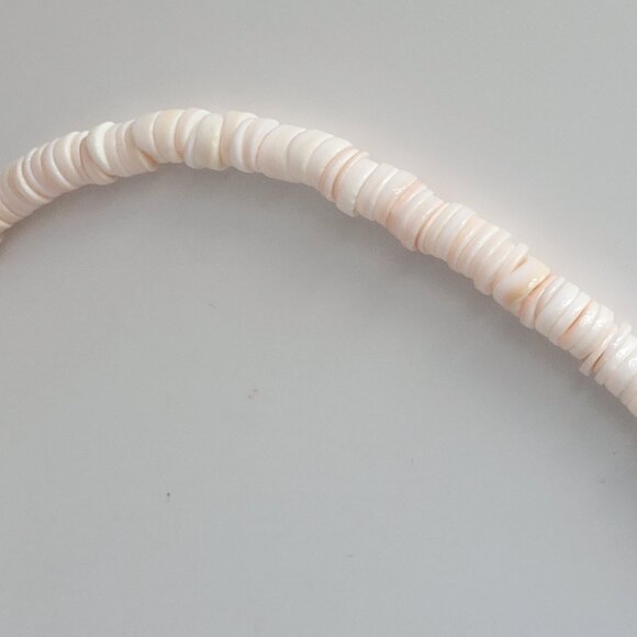 Vintage Pink Puka Shell Choker 16" - Picture 12 of 12